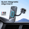Promate SecureGrip Gooseneck Magnetic Smartphone Holder 360° Rotatable | MAGMOUNT