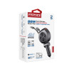 Promate 88W Multi-Port Car Charger with Dual Retractable USB-C Cables | DRIVEGEAR-R2