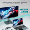 Promate 4K High Resolution 3-in-1 HDMI Switch | MediaSwitch-H3