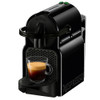 Nespresso Inissia Black compact espresso machine with capsule system and modern minimalist design