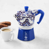 Bialetti BIA0005346 Moka Express Dolce&Gabbana Blu Mediterraneo 6-cup stovetop coffee maker