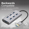 Promate Aluminium Alloy Powered USB Hub | EzHub-7