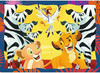 Trefl 4‑in‑1 “The Lion King, Brave Lion King” Puzzle | 34653