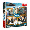 Trefl 4‑in‑1 “How to Train Your Dragon” Puzzle | 34678