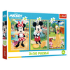 Trefl Mickey Mouse on Holiday 34881 3x50-piece Disney puzzle set