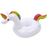 Inflatable Unicorn Drink Holder - Rainbow Multi-Color Pool Float for Drinks  | 585-31