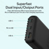 Promate Ultra-Compact Rugged Power Bank with USB-C Input & Output | Titan-10C