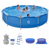 Jilong Avenli Frame Plus Round Pool Set with Filter Pump & Ladder - 450×122cm | 17802EU