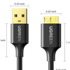 UGREEN 10841 USB-A to Micro USB 3.0 Type-B 1M black cable