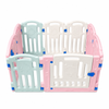 Plastic Baby Playpen Safety Fence Pink White Mint Green BES06