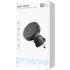 Proove Graphite Circle Qi2 15W Wireless Charging Car Holder - Black | WHSN15002001