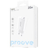 Proove Rapid 20W Wall Charger Type-C + USB - White | WCRP02110002