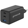 Proove Pocket GaN 65W Wall Charger 2 Type-C + USB - Black | WCPG65121201