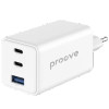 Proove Pocket GaN 65W Wall Charger 2 Type-C + USB - White | WCPG6521202