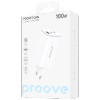 Proove Pocket GaN Max 100W Wall Charger 2 Type-C + USB - White | WCPG10012202