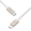 Proove Dense Metal Type-C to Type-C Cable 60W 1m - White | CCDM60002202