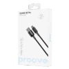 Proove Dense Metal USB-A to Type-C Cable 2.4A 1m - Black | CCDM20001201
