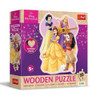 Trefl Lovely Princesses Disney Princess 50-Piece Wooden Contour Puzzle | 20257