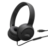 JBL Tune 520C USB-C Hi-Res Wired On-Ear Headphones - Black | JBLT520CBLK