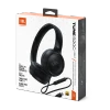 JBL Tune 520C USB-C Hi-Res Wired On-Ear Headphones - Black | JBLT520CBLK