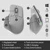 Logitech MX Master 3 Wireless Mouse (Mid Gray) | 910-005692
