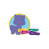 SES Creative Beads Assorted Colors 06255 kids craft beads