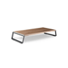Laptop and Computer Monitor Riser Stand Black MRD73 aluminum wood