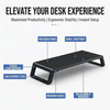 Laptop and Computer Monitor Riser Stand Black MRD005 55 x 20 x 7.5 cm