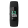 Fitbit Charge 6 - Premium Fitness Tracker - Obsidian/Black Aluminum