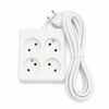 Genex 4-Socket Power Strip 3m Cable GE-HF400-SQ