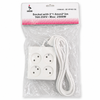 Genex 4-Socket Power Strip 3m Cable GE-HF400-SQ