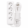 Craunot 4-Socket Power Strip with Switch 5m Cable