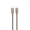 Green Lion Desert Spark Cable USB-C to Lightning 30W - Desert Titanium | GNDESUC2LGTI