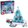 LEGO Elsa's Ice Castle and Snow Ride Adventure 43281 Frozen building set