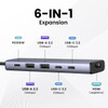 UGREEN 6-in-1 USB-C Hub Docking Station with HDMI and Power Port 35999