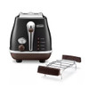 DeLonghi Icona Vintage 2-Slice Toaster Black | CTOV2103BK