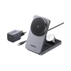 UGREEN MagFlow Qi2 3-in-1 MagSafe Wireless Charger