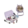 KINMAC 15.6 Inch Women’s Laptop Tote Bag Purple Chic Spacious Work Ready Handbag