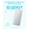Anker Zolo 10000mAh 22.5W Fast Charging Power Bank A110DH11 with Built-in USB-C Cable