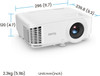 BenQ TH575i 1080p Home Cinema Projector 3800 Lumens with Google TV and 16.7ms Gaming Latency