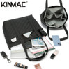 KINMAC 2-in-1 Laptop Bag & Fashion Tote Bag KMC483 15.6" – Black Multi-Functional Work Bag