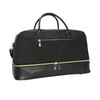 KINMAC The Ultimate 3-in-1 KMC480 Travel Duffel Bag – Black Water-Resistant Weekender with Shoe Compartment & Laptop Sleeve