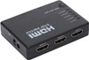 HDMI 5 In 1 Out Switch Selector Splitter Hub with IR Remote for TV monitor projector and gaming console setup