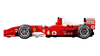 LEGO Icons Ferrari F2004 and Michael Schumacher 11375 Formula 1 building set with display stand and minifigure