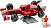 LEGO Icons Ferrari F2004 and Michael Schumacher 11375 Formula 1 building set with display stand and minifigure