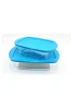 PYREX Cook & Store Set of 2 Dishes - 215P & 216P with Blue Lid | 913S659