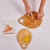 Karaca Damla 2-Piece Natural Bamboo Cutting Board Set - 153.03.06.1959