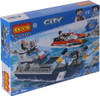 COGO Police Patrol Ship 285-Piece Building Set | 4164