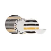 Karaca Nossa 24-Piece Porcelain Dinner Set for 6 People - 153.03.06.6027