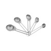 Karaca Crick Crack 5-Piece Stainless Steel Measuring Spoon Set - 153.03.06.7176
